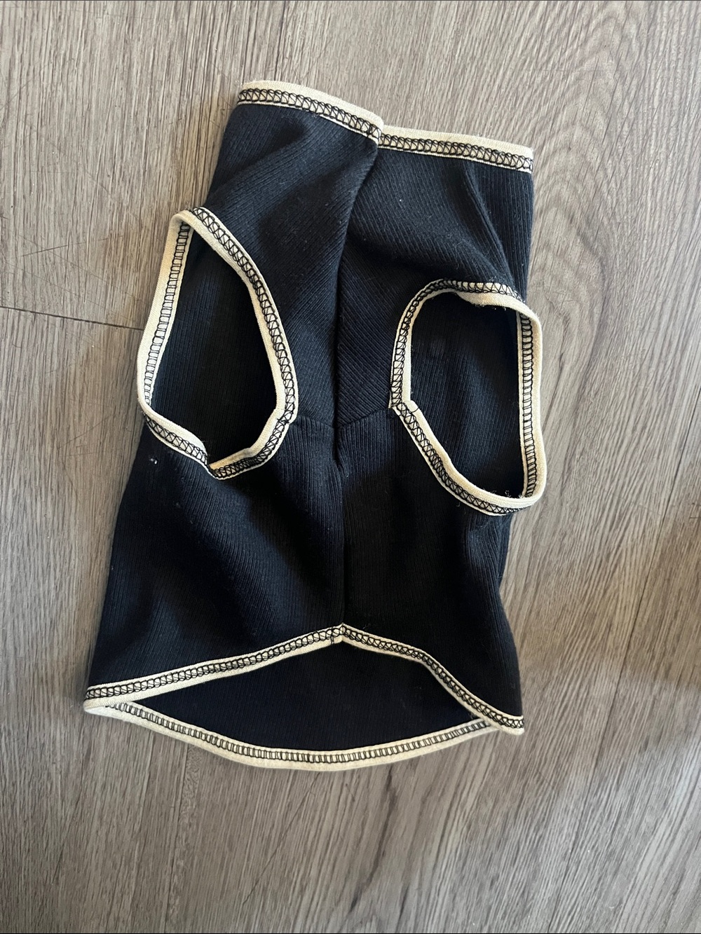 Happy Hour Black Pet Tank with Yellow Graphic - Picture 2 of 3